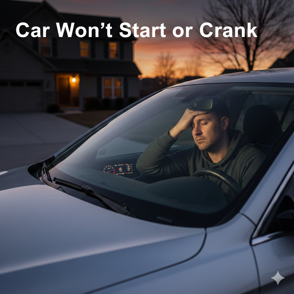Car Won’t Start or Crank