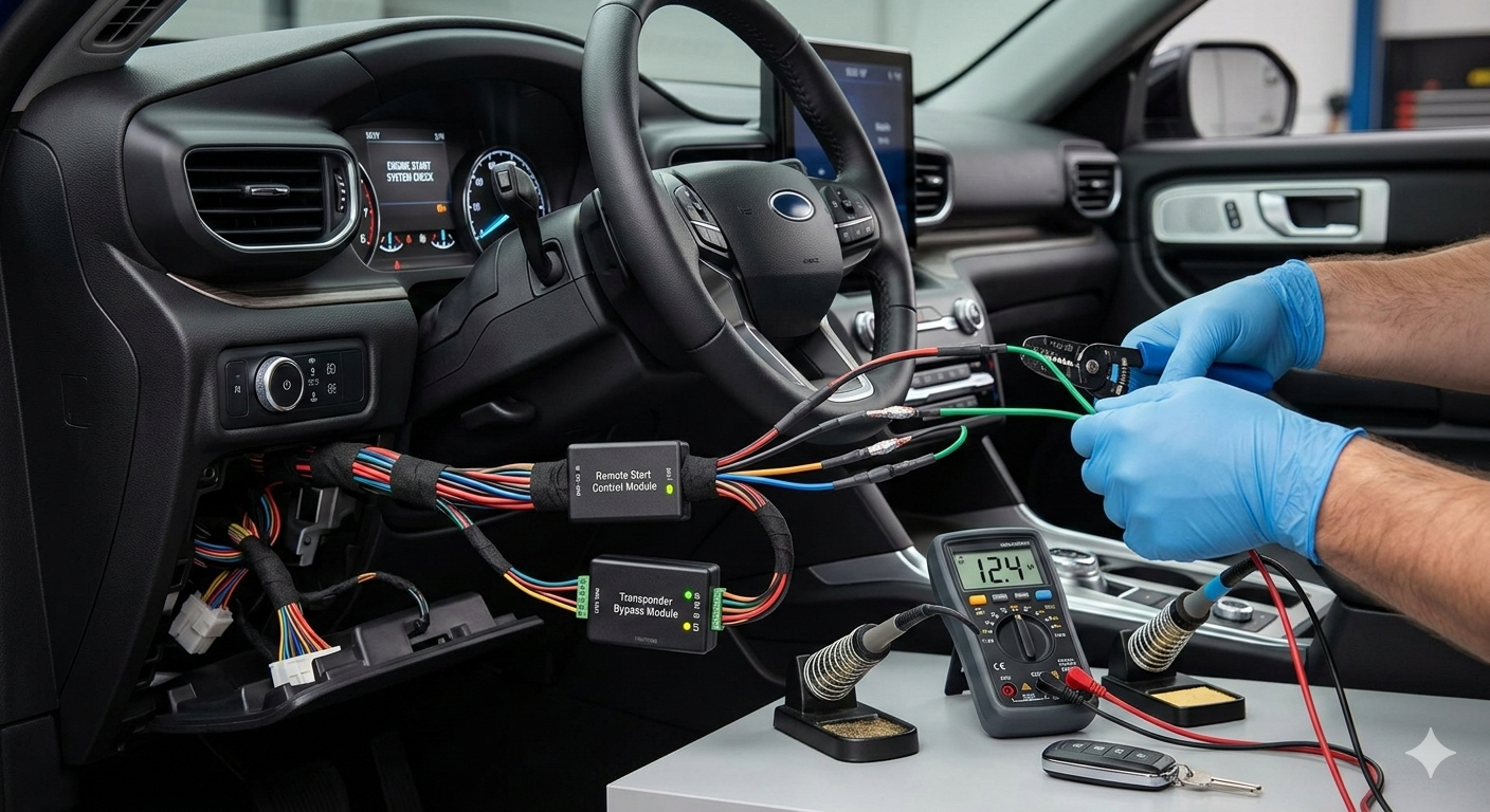 Remote Start Installation