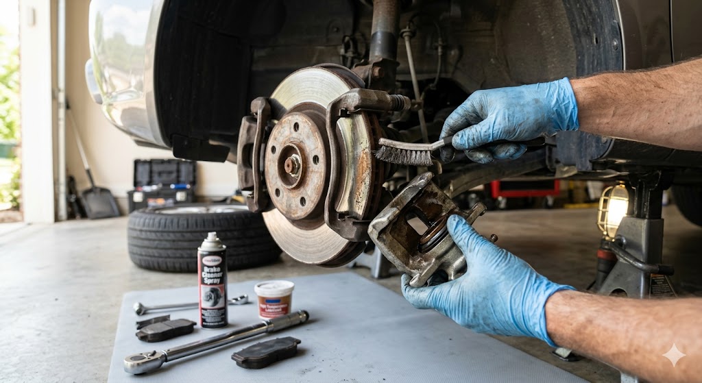 How to Repair Sticking Brake Caliper